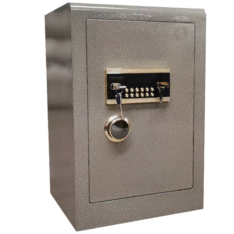 止臣 保险柜 保险箱电子密码锁保险收纳柜家用保险箱存放柜储物柜 黄 个