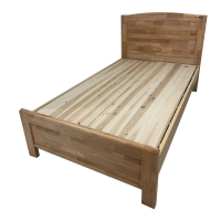 是尚 实木单人床 原木色 1200*2000mm 一张