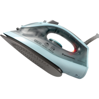 松下(Panasonic)电熨斗家用蒸汽手持式大功率干湿不粘底板NI-M105N蓝色