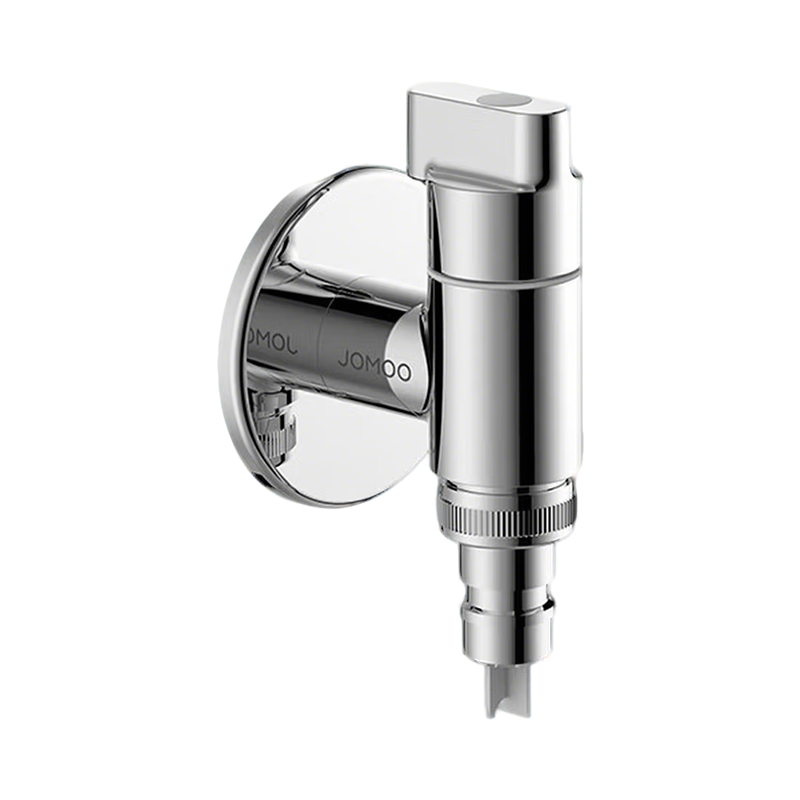 九牧(JOMOO)黄铜角阀4分阀芯紧密防滴漏双控双出冲洗喷枪角阀74095-706/1B-1