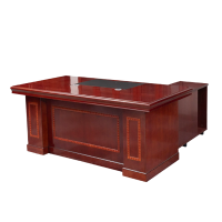 富力华驰 办公桌 1.6m+活动柜 套