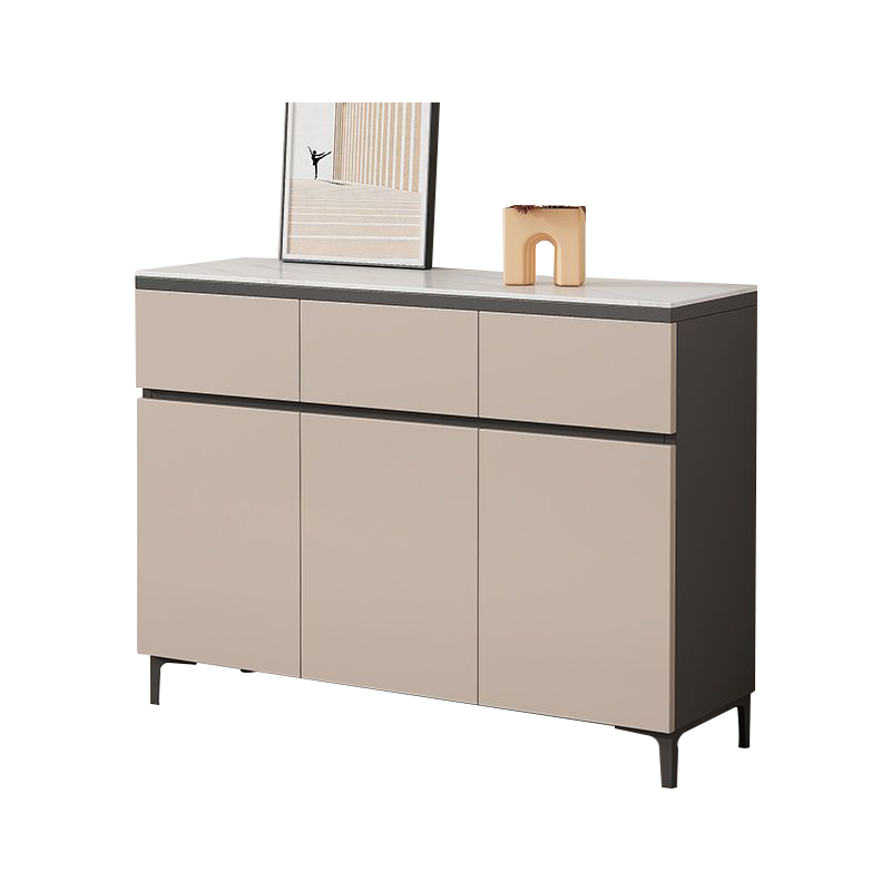 苏宁 质凡 现代简约厨房储物柜家用置物架餐边橱柜/ZF-CG019/1200*350*900mm