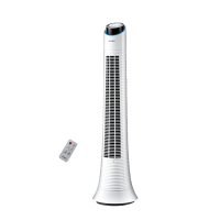 艾美特(Airmate)电风扇塔扇家用无叶风扇直流变频可充电式落地扇FT50BR