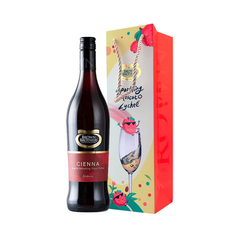 澳大利亚原瓶进口Brown Brothers布琅兄弟森娜甜红葡萄酒女士甜酒