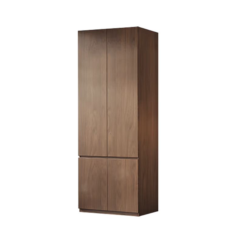 苏宁 质凡 实木衣柜卧室家用出租房用实木衣柜简约/ZF-YG012/800*500*2000