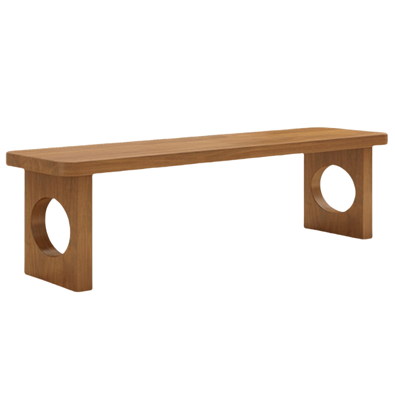 铭思达实木长条凳