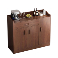 苏宁 质凡 现代简约家用茶水柜玄关柜餐边柜/ZF-XGG012/1200*360*1000mm