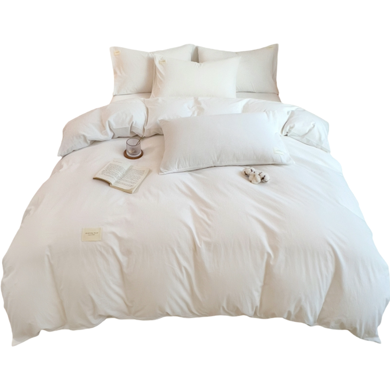 安居先森C1067水洗植物棉ANJU260118四件套(计价单位:套) 白色