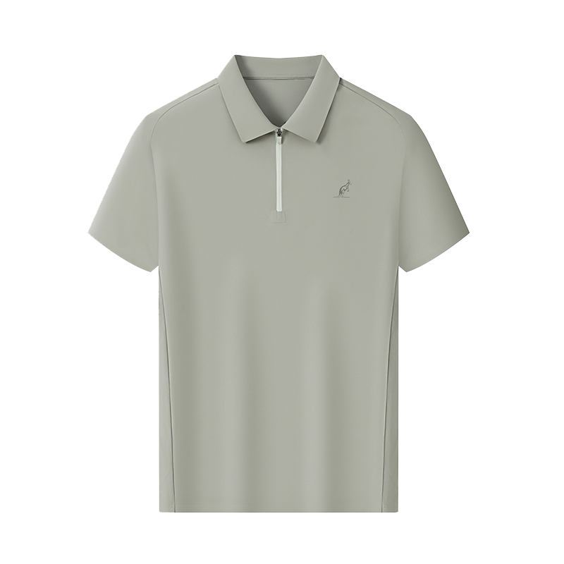 柒选优品 男女同款无缝无痕拉链POLO衫MAB-61636/件