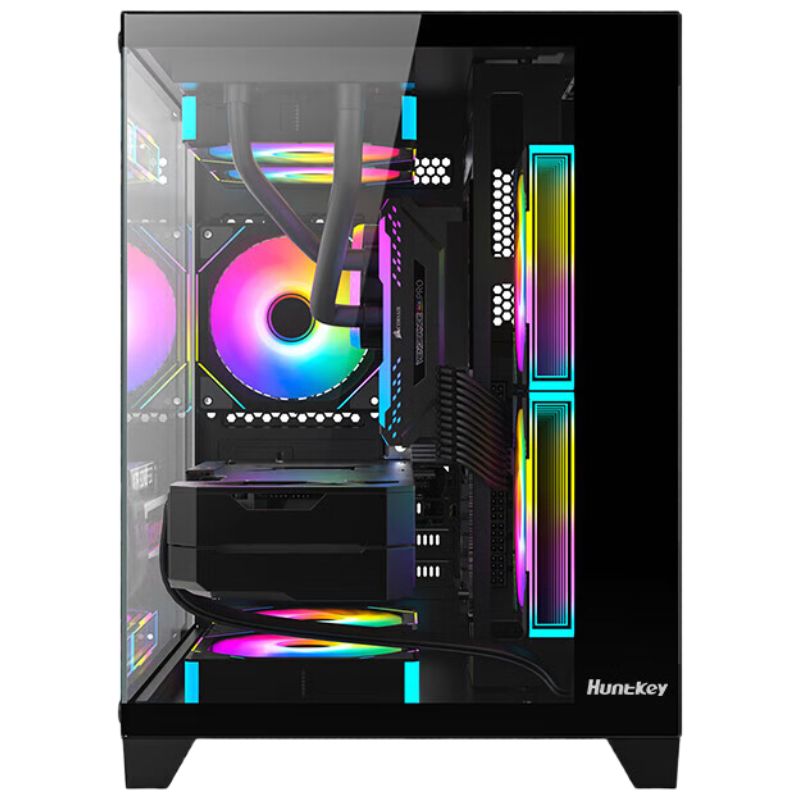 雅浚 CPU散热器/X600(intel)(六铜管/12CM炫彩温控风扇/230W) 单位:个