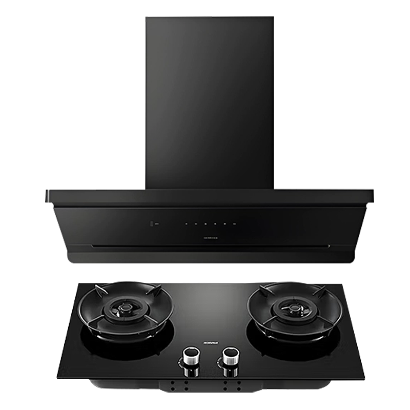 老板(ROBAM)油烟机烟灶套餐两件套侧吸触控式27立方5.2灶具厨电套装66X7-L3+55B7A-D2