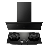 老板(ROBAM)油烟机烟灶套餐两件套侧吸触控式27立方5.2灶具厨电套装66X7-L3+55B7A-D2