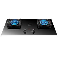 万家乐猛火燃气双灶AC7A家用智能防干烧左定嵌入式台嵌两用 [智能防干烧+左定时]