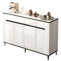 苏宁 质凡 现代简约家用茶水柜玄关柜餐边柜/ZF-XGG022/1200*300*1000mm