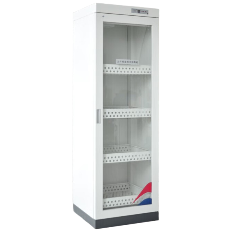 锦北现金图书消毒柜文件档案臭氧消毒紫外线杀菌机400L玻璃门+紫外线