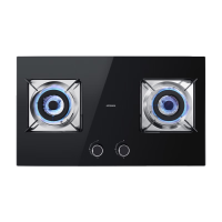 老板(Robam)小灶王燃气灶家用天然气双灶嵌入式煤气灶5.2kW可调节灶具猛火灶一级能效22B1A(天然气)