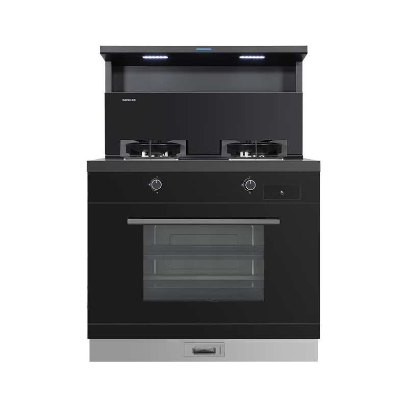 森歌D8ZK-1蒸烤炸集成灶家用烤箱侧吸式油烟机变频电机 天然气