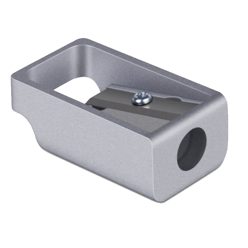 得力(deli)48只卷笔刀 粗杆洞洞铅笔可用卷笔刀 锋利耐用铅笔削笔刀铅笔刀学生文具考试生日开学礼物