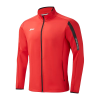 特步针织外套978329068007(魔力红)