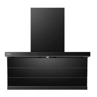 老板[第五代小黑翼D1H]30风量大吸力免费安装 抽排吸油烟机燃气灶套装家用低音一级能效 D1H顶配单烟机