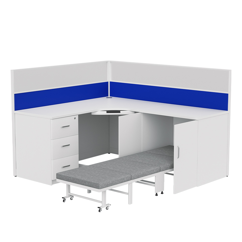 双朗 屏风工位 L1546019 1600*1800*1200mm 蓝+白 套