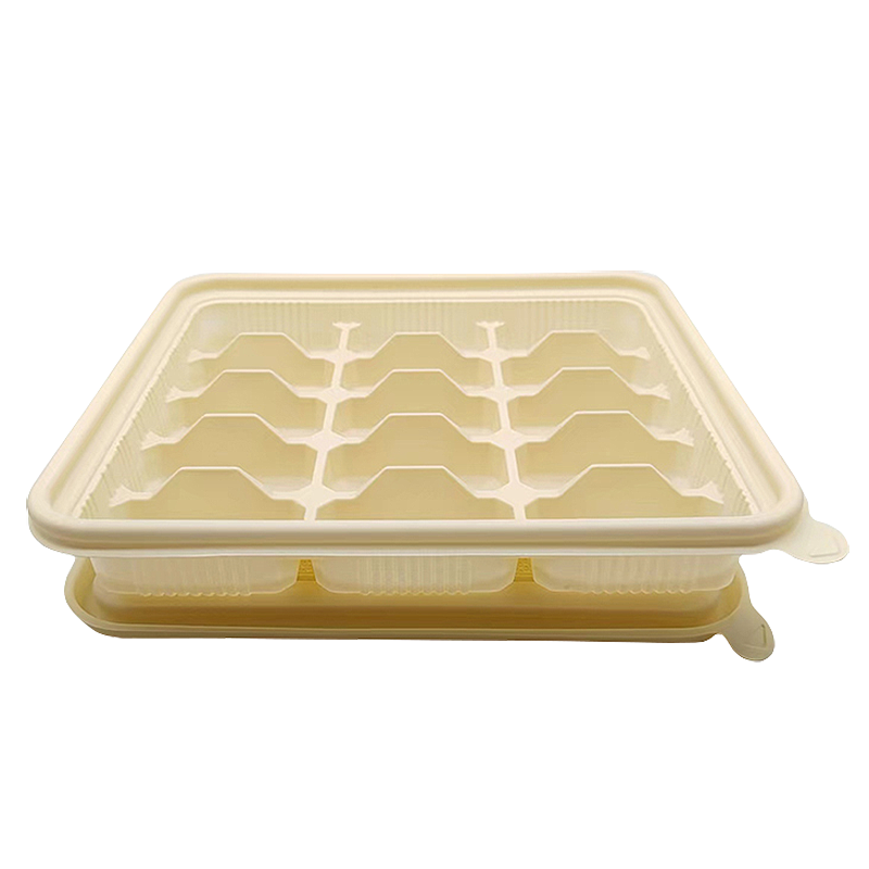 DERUIMAN一次性可降解餐盒15格饺子盒外卖餐盒家用饭盒