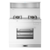 森歌(SENG)集成灶 L1ZK蒸烤一体 外观美 大容量 厨房灶具家用蒸烤箱燃气灶 天然气白色款