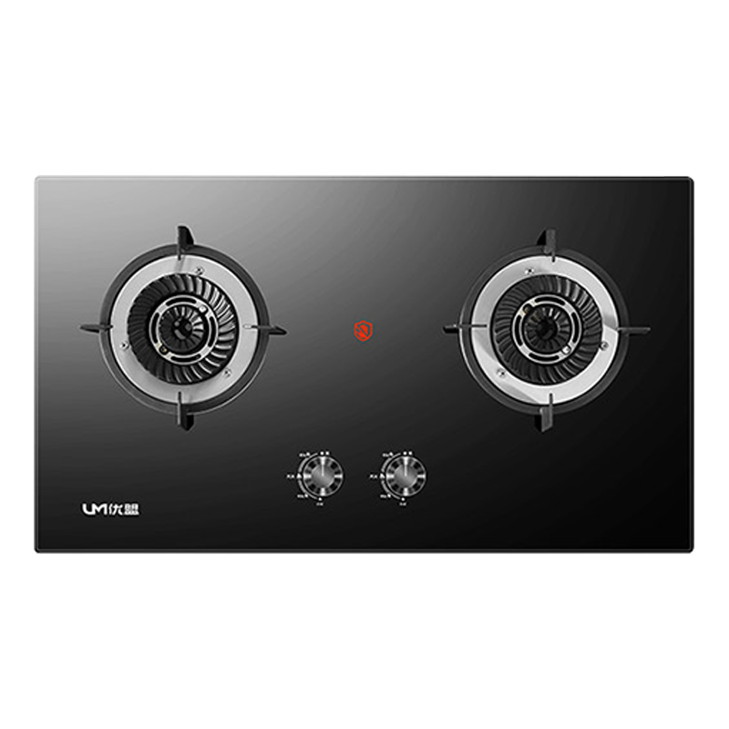 优盟(UM)UZ332燃气灶 5.0kW大火力嵌入式台式猛火双灶具 液化气[不含安装]