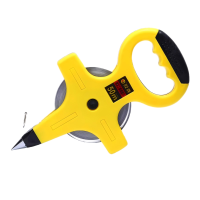 欧克 黄塑壳钢架尺手提式手摇钢卷尺 30mOK-1011 把