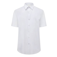 健訫奕天白色短袖衬衣RT557 定制 件