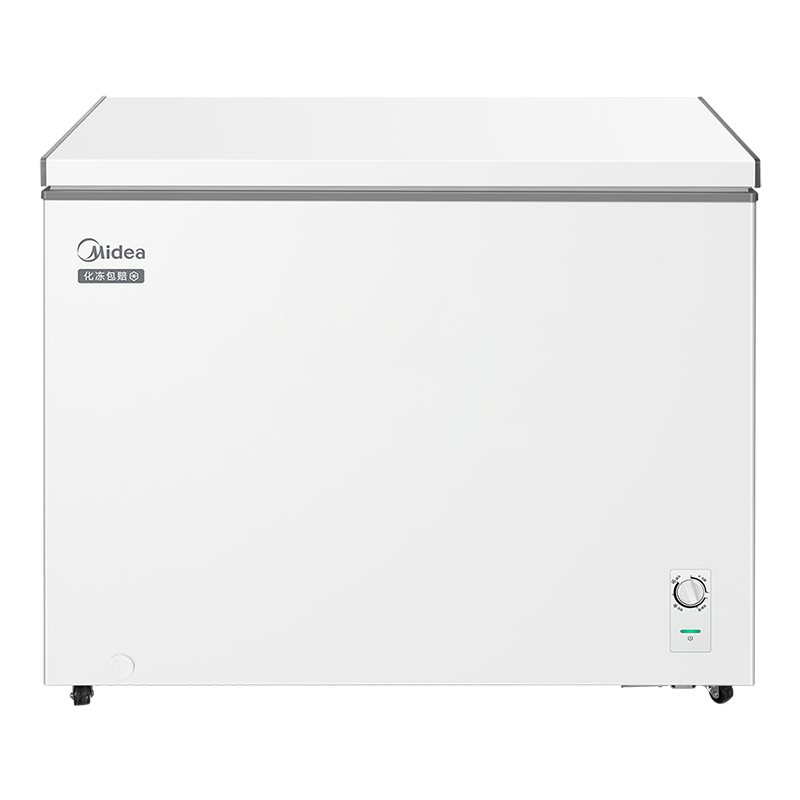 美的(Midea)冰柜 卧式大冷冻囤货301升商用家用 大容量冷藏冷冻转换冷柜 卧式冰箱 BD/BC-301KM(E)