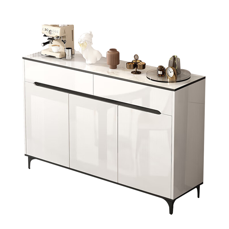 苏宁 质凡 现代简约家用茶水柜玄关柜餐边柜/ZF-XGG021/900*300*1000mm