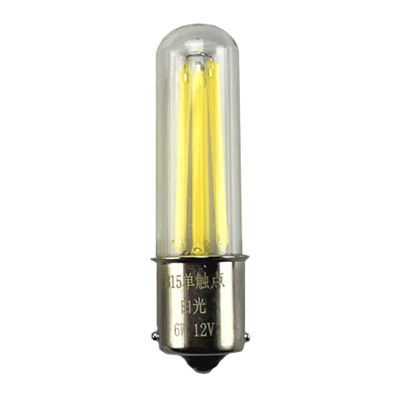 利成照明 B15单触点LED灯泡 DC12V 6W 白光 个