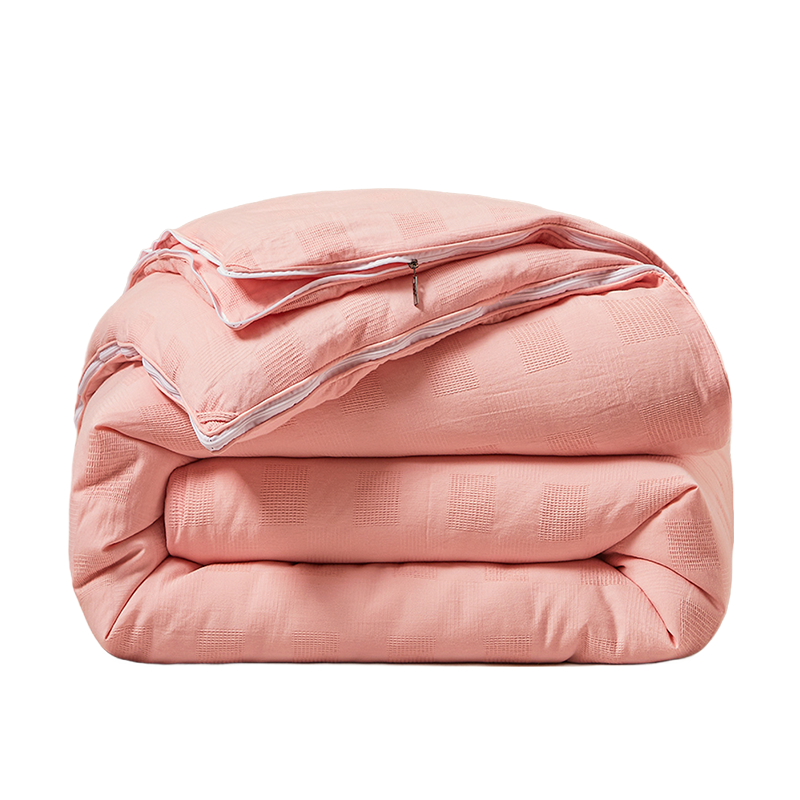 安居先森ANJU260209冬春两用子母被两用全棉面料A类 150*200cm 1件/条(计价单位:条) 粉色