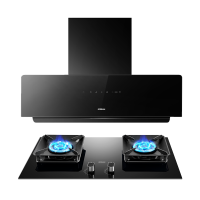 [变频]老板(ROBAM)烟灶套餐两件套侧吸触控式挥手智控25立方抽油烟机+5.2kW灶具厨电套装23A3S+57B5X