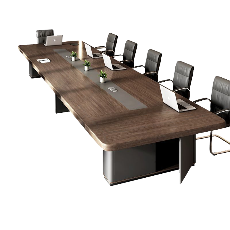 苏宁 质凡 现代简约会议桌长条大型会议桌/ZF-HYZ065/2000*1000*750mm 不含椅