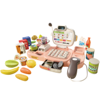 儿童超市仿真收银机台玩具过家家男女孩3到6岁六一儿童礼物1663