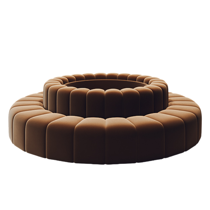 铭思达圆形休闲沙发