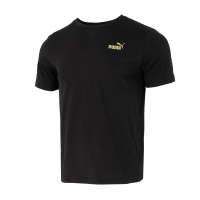彪马(PUMA)男装新款运动短袖上衣跑步透气休闲宽松圆领T恤694448-01 ZP
