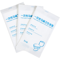 山之只 可溶性一次性马桶坐垫纸 单片装16g 包