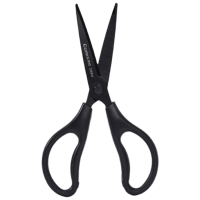 齐心 ZB0016 黑刃剪刀 180mm 亮黑 单把装