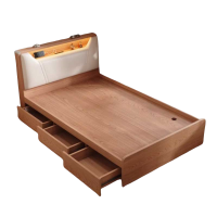 铭思达实木单人床