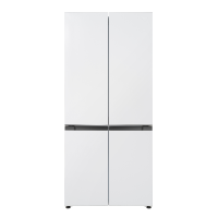 美的503超薄零嵌入式冰箱家用电冰箱十字双开四门风冷无霜一级