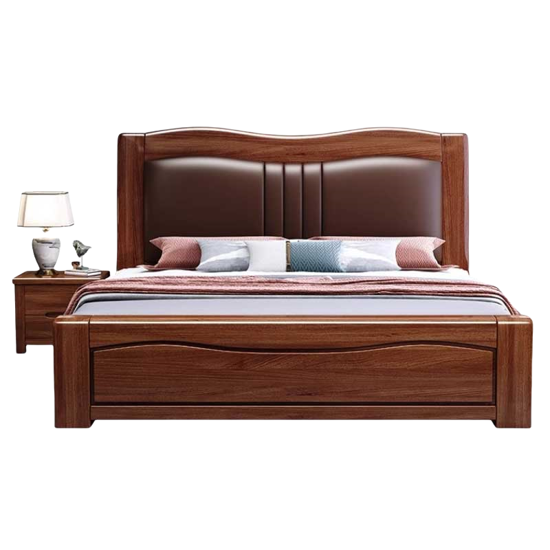 铭思达软包实木床