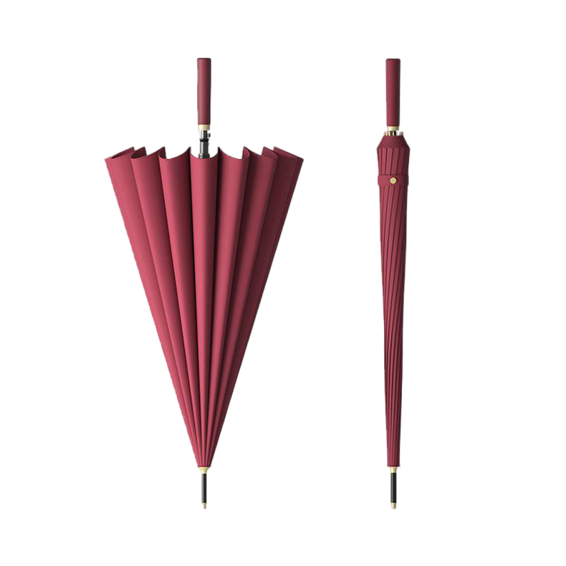 金桂昊 雨伞 16骨(配色直皮柄)把