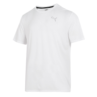 彪马(PUMA)短袖男装新款时尚简约跑步健身训练舒适透气圆领T恤587212-02...