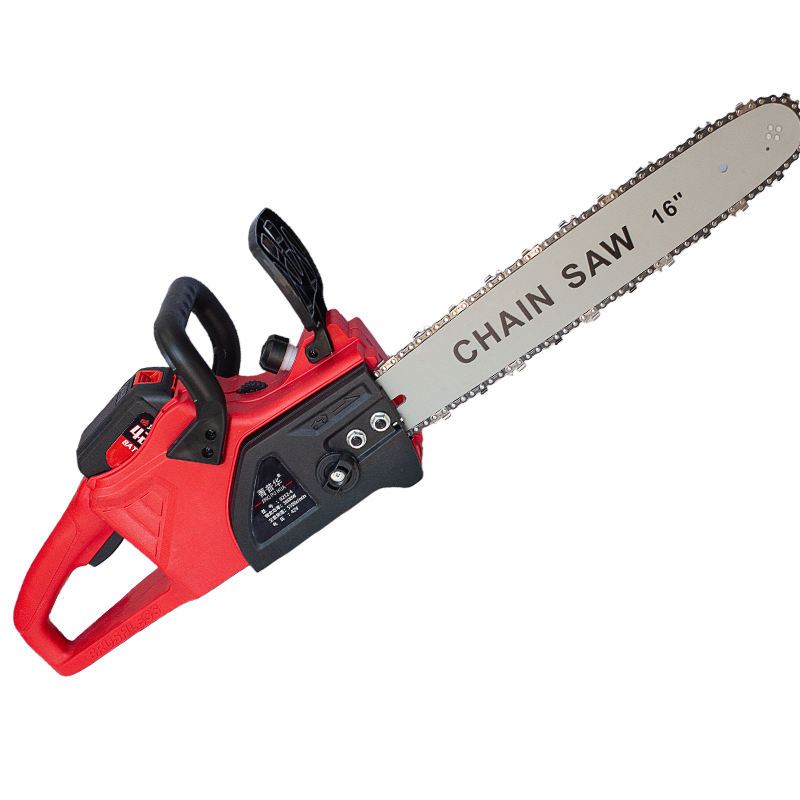 菁普华充电式电锯锂电无刷电锯伐木锯16寸