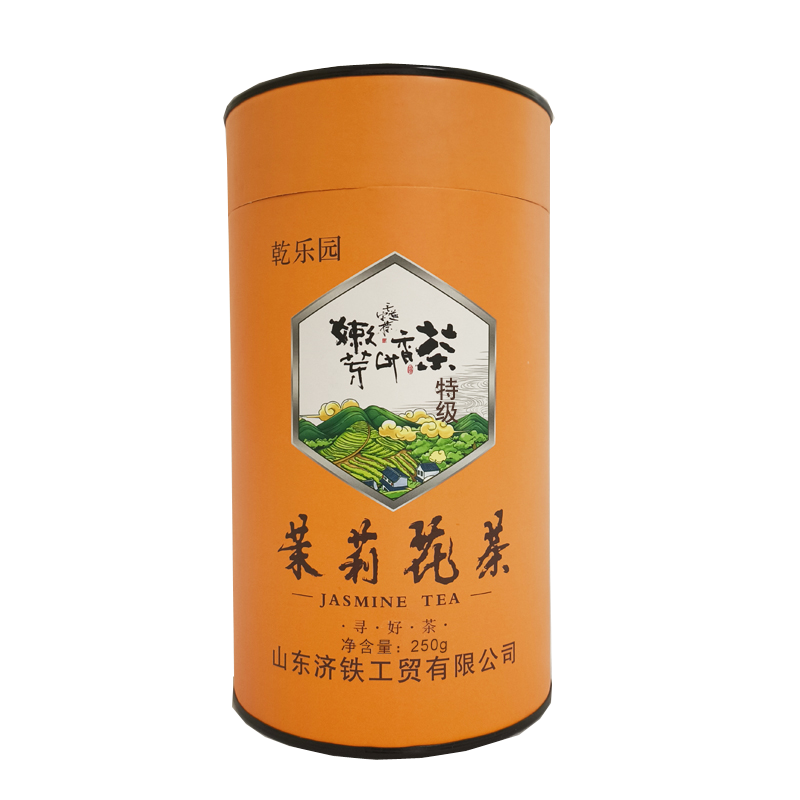 乾乐园 特级茉莉花茶 250g 桶