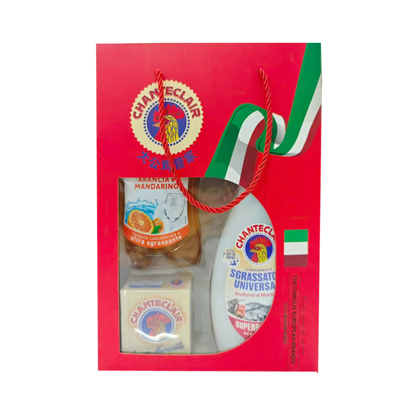 大公鸡套装三件套(油污净+肥皂+洗洁精)