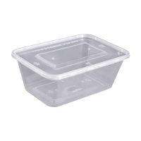 是尚 一次性餐盒 650ml单格方盒 300套 1箱